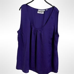 Avenue Rich Purple Tank Top